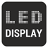 Color display with distance indication