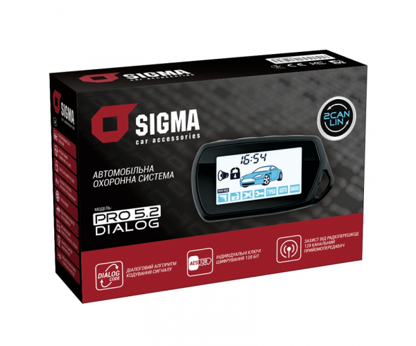 Автомобільна охоронна система </br> SIGMA PRO 5.2 CAN