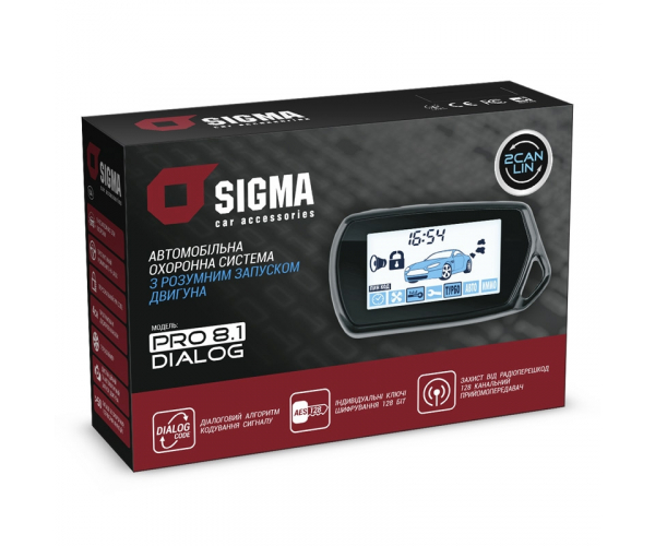 Car security system <br> SIGMA PRO 8.1 CAN