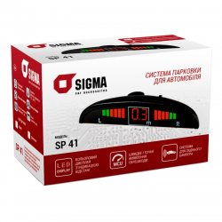 Система парковки для автомобиля SIGMA SP-41 Black/Silver